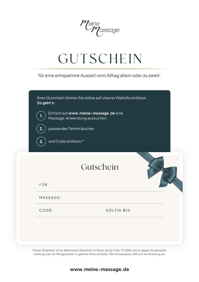 Voucher design 2 of 5 – one of the designs you can choose when buying a voucher in our shop