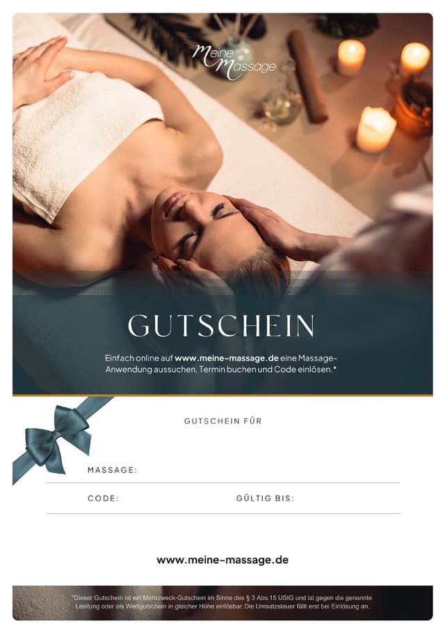 Voucher design 3 of 5 – one of the designs you can choose when buying a voucher in our shop